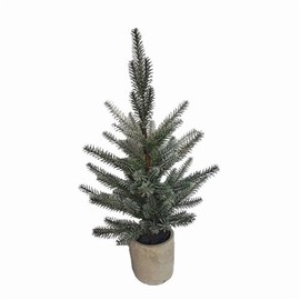 Melrose International Pine Tree in Plastic Pot (Set of 2)