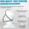 GJX 2 Packs Headgear Compatibility with Airfit F30 CPAP Nose