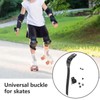 Tokaneit Universal Inline Skate Shoes Strap with Buckle Screws, Roller