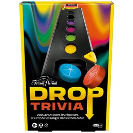 Drop Trivia Electronic Group Game Inspired by Trivial Pursuit - French Version