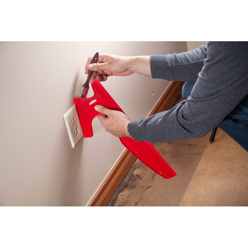 Red Devil 4049 Dual-Edge Painter's Trim Guard, 18"