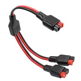 YACSEJAO Solar Charging Cable Splitter Cable 14AWG High Power Connector Connector for Portable RV Solar Generator Power Station