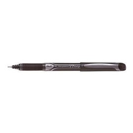 Pilot Hi-Tecpoint V7 Grip, Black Ink (Pack of 6