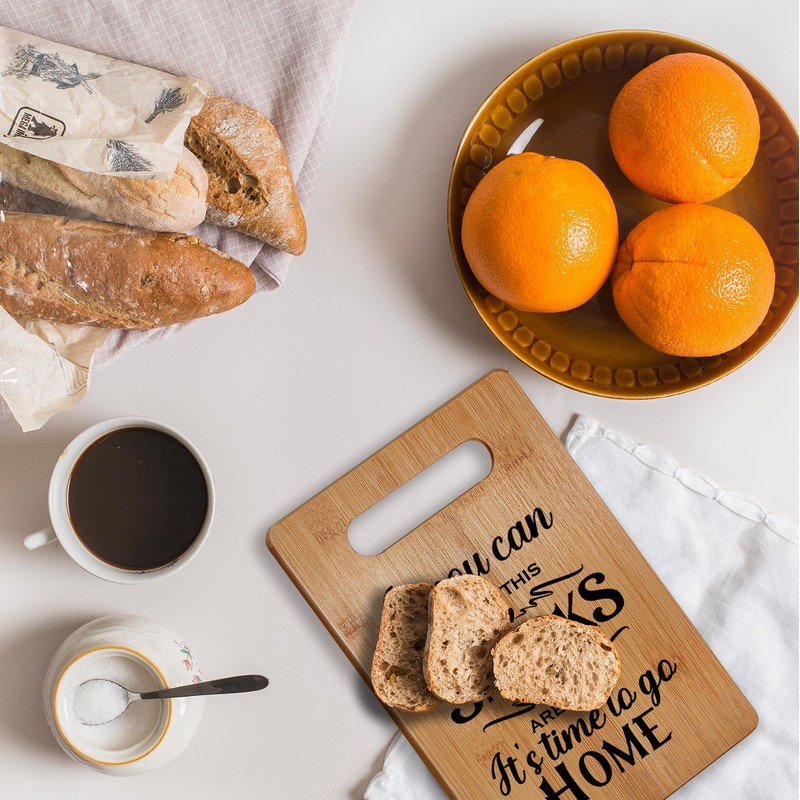 Absnfatu Funny Cutting Board, If You Can Read This Snacks