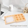 Juwacoo Tea Box with 9 Compartments, Tea Bag Organiser, Tea
