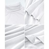 Maavoki Men's Long-Sleeved Shirts Turtleneck Regular Fit Turtleneck Pullover Basic