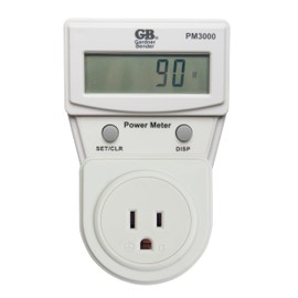 Gardner Bender PM3000 Energy Power Meter Monitor, Grey