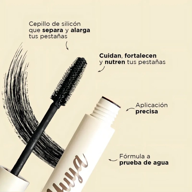 Pack 3 Mascaras De Pestañas Yuya Rimel 10 Aceites Naturales
