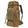 70L Camping Hiking Military Tactical Backpack Outdoor Water-Repellent Adjustable Sport