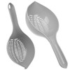 KADAX Kitchen Strainer 32.5 x 14.5 cm, Plastic Strainer with