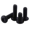 Duokon Pack of 50 M3 Hexagon Socket Screws Set, Black