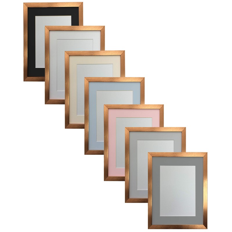 FRAMES BY POST 0.75 Inch Bronze Picture Photo Frame With