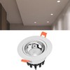 LED Downlight Aluminum Adjustable Angle Dustproof Ceiling Embedded Spotlight for