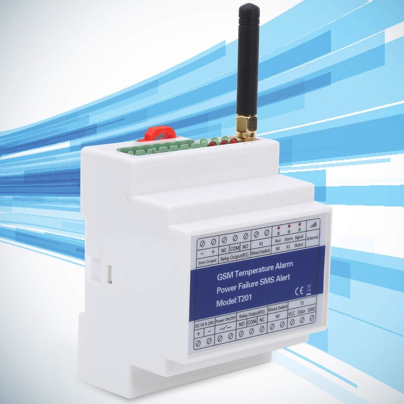 GSM Temperature Alarm for Home - Power Failure Alarm with