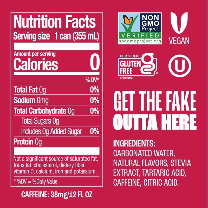 Zevia Zero Sugar Soda, Dr. Zevia, 12 Ounce Cans (Pack