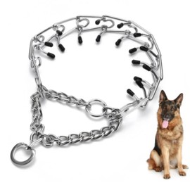 Fancy Pets Collar de Entrenamiento con Púas para Perro de Tamaño 4 mm/60 cm de Largo