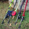 RUNCL Spinning Rod Cases (Red&Black, 2pcs)