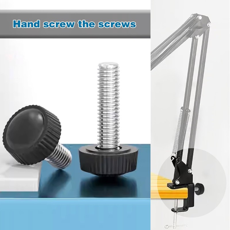 Fomiata 235 Pieces 12 Sizes Knurled Screws Set, M4 M5