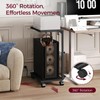 ZIIWIND PC Stand, Height Adjustable Computer Tower Stand, 19.7"-31.5" H,