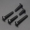 M5-0.8 x 16mm Truss Head Machine Screws, Stainless Steel 304,