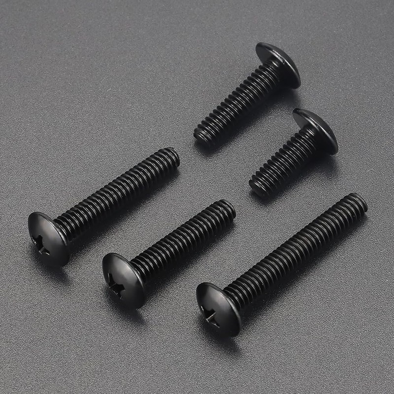 M5-0.8 x 16mm Truss Head Machine Screws, Stainless Steel 304,