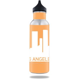 MightySkins Skin Compatible with BottleKeeper 12 oz Standard – Los Angeles | Protective, Durable, and Unique Vinyl Decal wrap Cover | Easy to Apply, Remove, and Change Styles | Made in The USA