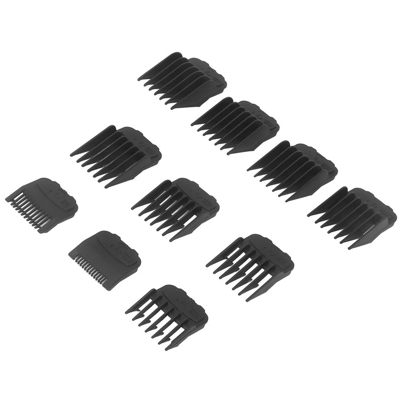 10pcs Hair Clipper Guide Comb Universal Clear Number Guide Comb