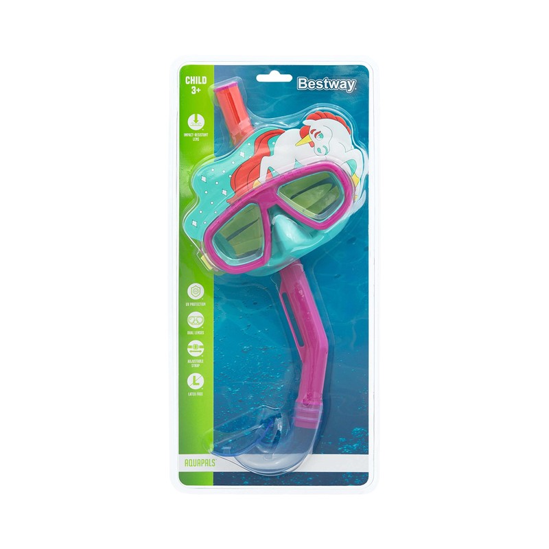 Bestway Hydro-Swim™ Lil Animal Snorkel Set for Kids Age 3+