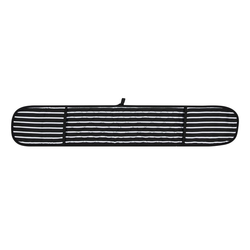 MOLLY MALOU® Butcher Stripe Double Oven Gloves Quilted Heavy Duty