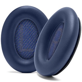 WC PadZ QC45 - Earpads for Bose QuietComfort 45 / QuietComfort Se/QuietComfort Wireless, Made by Wicked Cushions | Extra Thick Cushion | Premium Durable Stitching | Midnight Blue