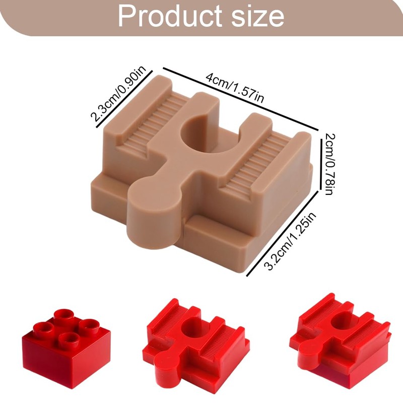 OUDQFCJ Brio Duplo kompatible Adapter (10 Stück)