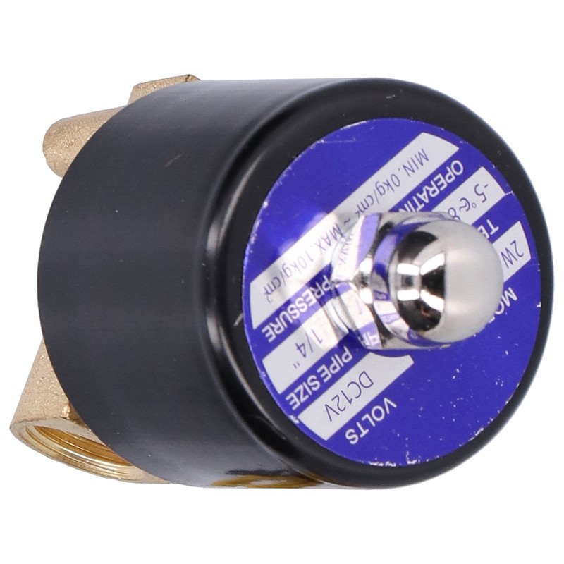 Electric Solenoid Valve Small Normally Closed for Water Air Diesel