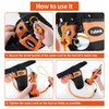 Tool Lanyards for Power Tools, Coiled Lanyard Tether Stretchy Leash