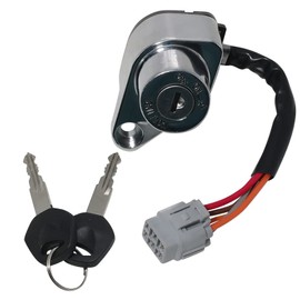 Ignition Switch, Motorcycle Ignition Key Switch Lock 37110-40H11, 37110-40H31, 37110-22H30, for Suzuki VL1500 VL1500B Boulevard C90 B.O.S.S, VLR1800 Boulevard C109R, Intruder C1800R/ Boulevard C109R