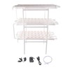 Floor-Standing Hydroponic Grow Kit, 3 Layer 108 Plant Sites 12