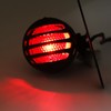 12V Universal Vintage Motorcycle Brake Tail Light Rear Lamp Modified