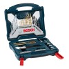 Set Puntas y Brocas en Titanio Bosch X-Line 50 und.