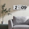 CeRaBuRET Flip Clock with High Accuracy, Retro Style Flip Desk