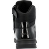 ROCKY Cadet 6" Black Side Zip Public Service Boot, Black,