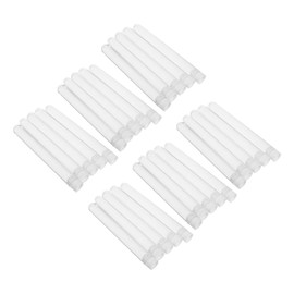 IWOWHERO 30Pcs Refillable Mascara Tubes with Lid Portable Eyelash Brush Holders Reusable Lash Wand Containers for Travel Durable Crystal Handle Design for Easy Application