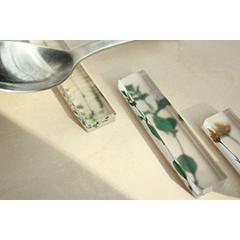 Toumei toumei 押花 katorari-resuto Set of 3 Wood Box