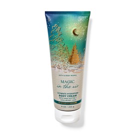 Bath and Body Magic In The Air Body Cream Ultimate Hydration Body Cream 8 fl oz Fragrance notes: almond flower, sparkling persimmon, white iris, whipped vanilla bourbon and sandalwood