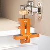 zmart Cabinet Door Installation Jig with Support Arm and Clamp,