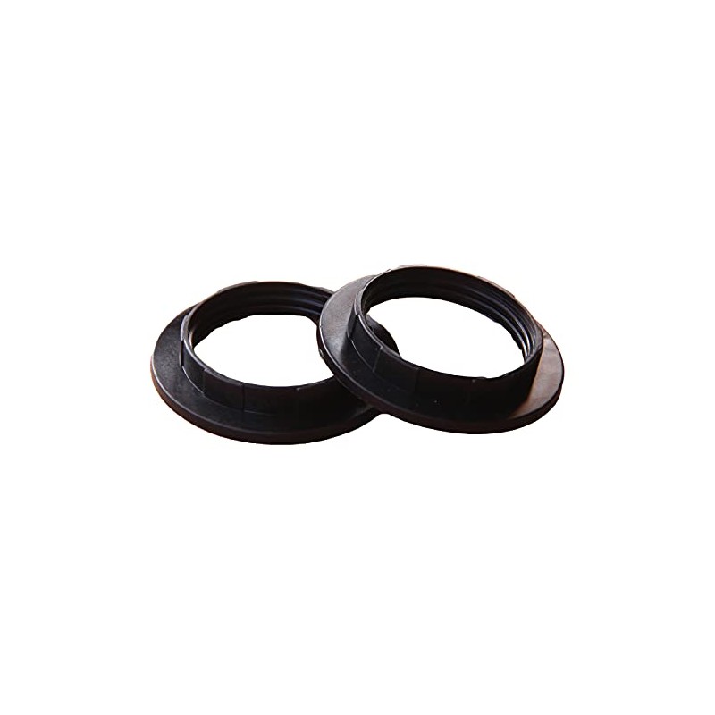 JNXQWE E26 E27 Lamp Shade Collar Rings, Lock Socket Adapter