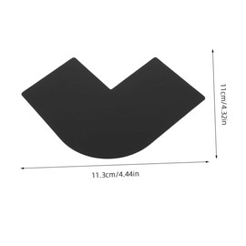 Outanaya Hairline Design Card Beard Shaping Template Tool V Shape Neck Hairline Enhancer for Barbers Personal Styling Achieve Symmetrical Stylish Haircuts Effortlessly