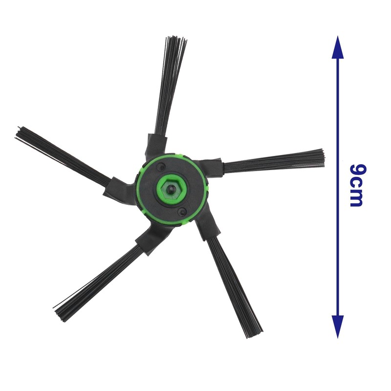 SING F LTD 12 Pcs Sweeping Robot Five-Claw Side Brush