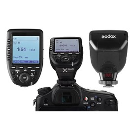 Godox XPro-S Compatible for Sony TTL Wireless Flash Transmitter Trigger 1/8000s HSS TTL-Convert-Manual Function Large LCD Screen Slanted Design 11 Customizable Functions 5 Dedicated Group Buttons