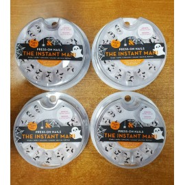 Olive and June 4Pk: Olive & June The Instant Mani Nails Extra Short A Little Batty (7844) R9P6a