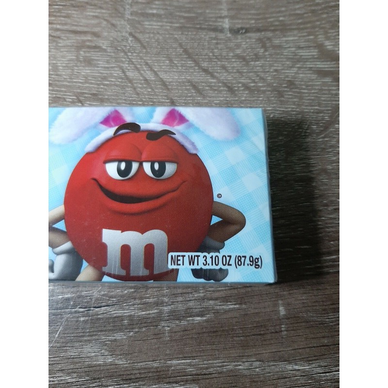 M&M's Milk Chocolat 3.10 oz Box, Easter Candy, 2 Packs.