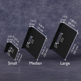 PzewMo Floating Metal Wall Mount Shelf,Shelf for Projector,TV Cable Box,Router,Speaker,Sound Bar,Camera,Gaming,Decor Display (Black, 5.5" x 4.7")